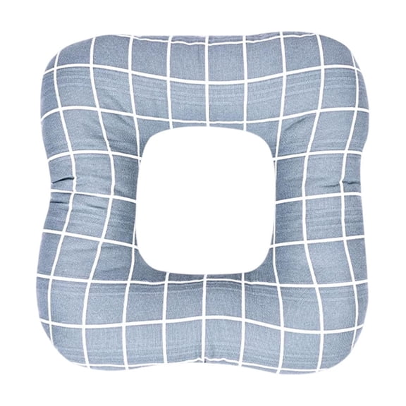 Pressure Relief Cushion, Pearl Cotton Filled Pad for Ulcer Prevention Care, Fully Washable Seat Cushion for Bedridden Patients, Wheelchair Chair Buttock Support