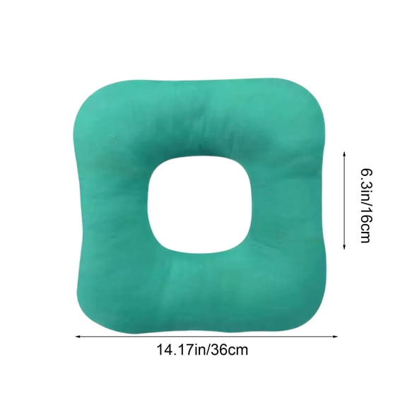 Pressure Relief Cushion for Ulcer Prevention, Fully Washable Buttock Support Pad with Removable Cover, High-Resilience Sponge and Breathable Fabric