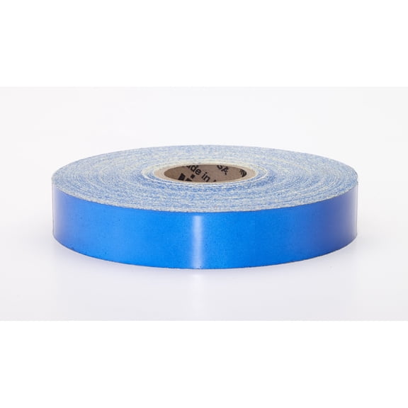 Mutual Industries Pressure Sensitive Engineer Grade Retro Reflective Tape, Blue, 2" x 10 yd.