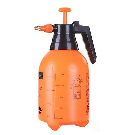 Pressure Sprayer Spray Weed Killer Manual Pump Bottle Chemical Water Garden 2L