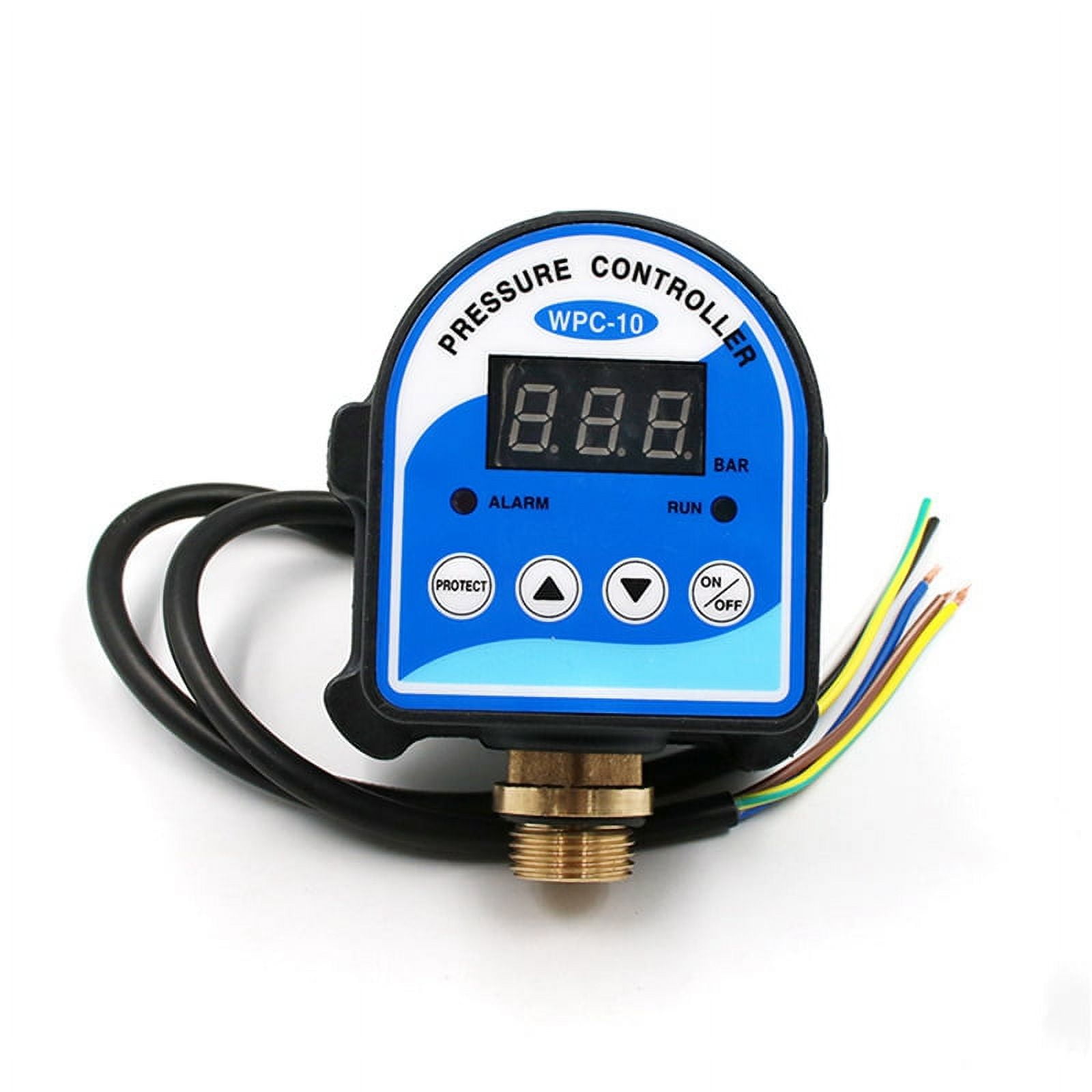 Pressure Switch Water Pressure Switch Regulator for Vacuum Pump High Pressure Pump Wpc 10 Water Pump Relay,1 x water pressure pump,As shown