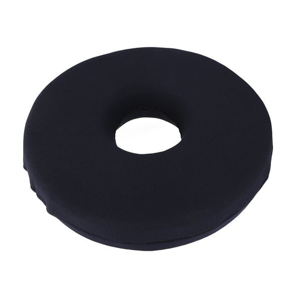 Pressure?Ulcer?Donut?Cushion, Sponge Skin Friendly Black Bed?Sore?Donut?Pillow Pain?Relief For Wheelchair