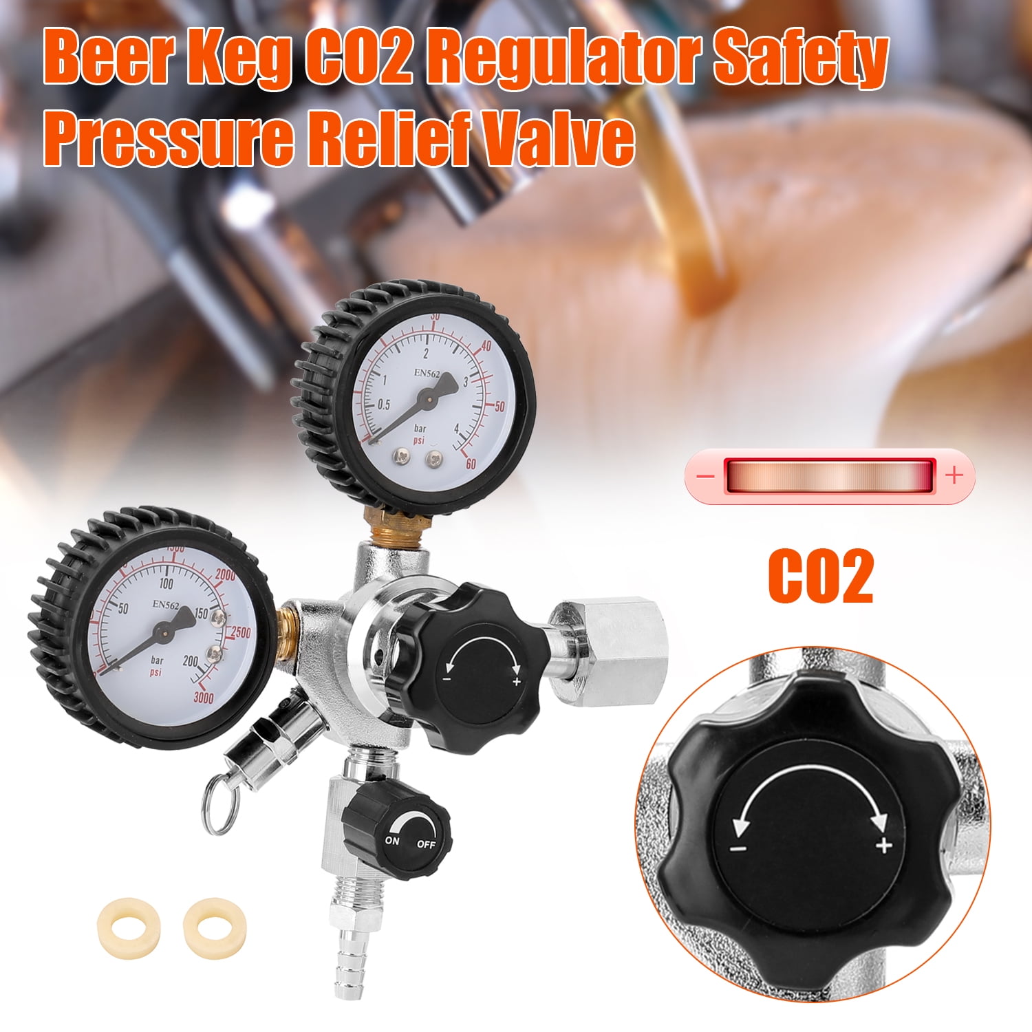 Pressure Valve,Valve 0-3000 Psi Safety Pressure 0-3000 Psi Tanks Psi Tanks Pressure Valve 0-3000 Co2 Safety Pressure Beer Co2 Safety Pressure Valve