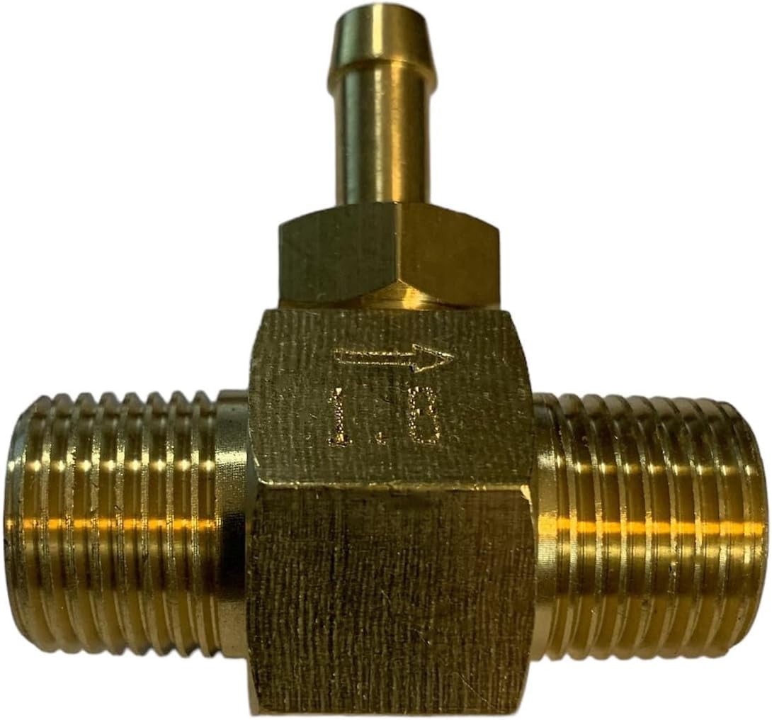 Pressure Washer 2-3 GPM 3/8 NPT Brass Down Stream In Line Chemical Soap ...
