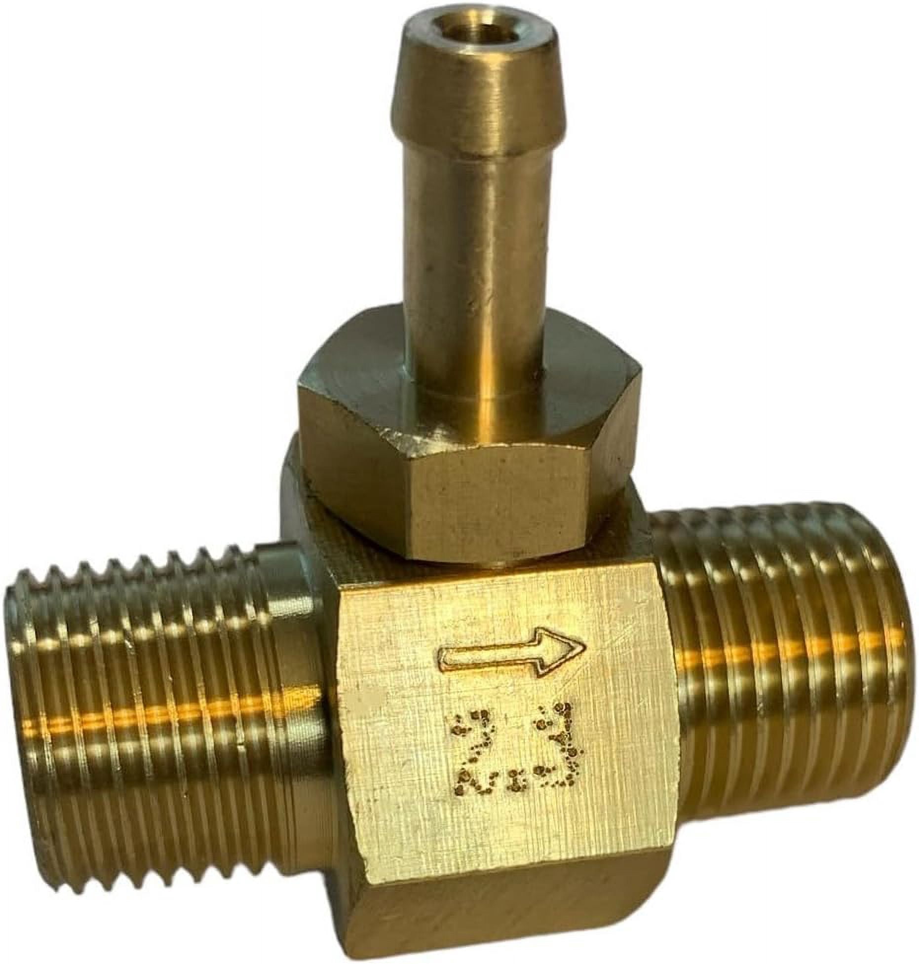 Pressure Washer 3/8 Inch NPT Brass in Line Down Stream Chemical Soap ...
