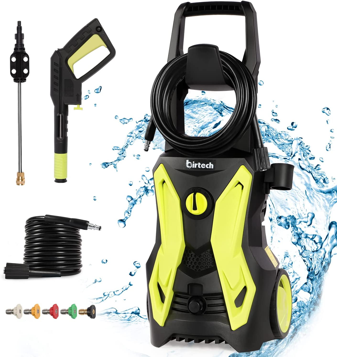 Pressure Washer 3500 PSI Power Washers Electric Powered , 2.8GPM Car