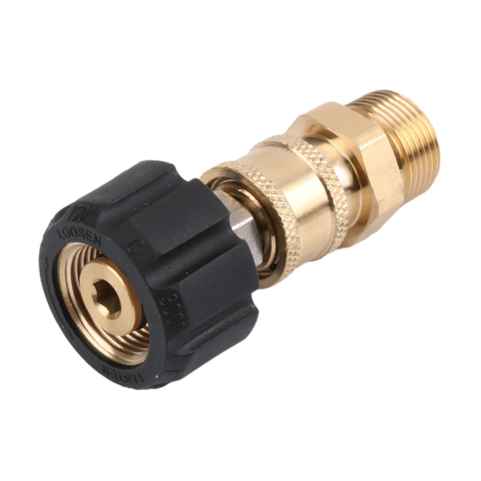 Pressure Washer Adapter Brass Car Washing Accessories Home Rustproof 1/