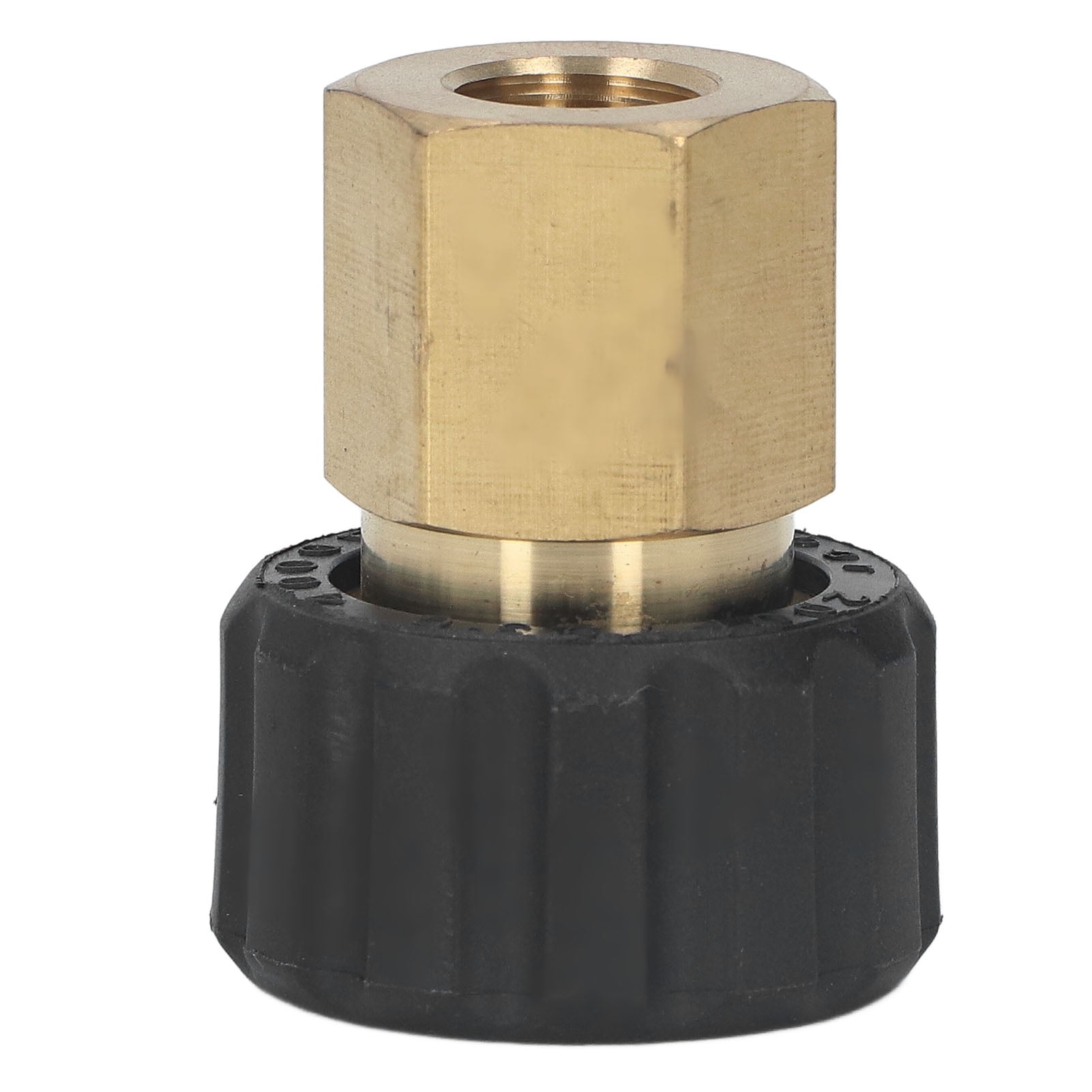 Pressure Washer Adapter Brass Rubber Anti Corrosion G1 4in To M22 X 1 pressure-washer-adapter-brass-rubber-anti-corrosion-g1-4in-to-m22-x-1