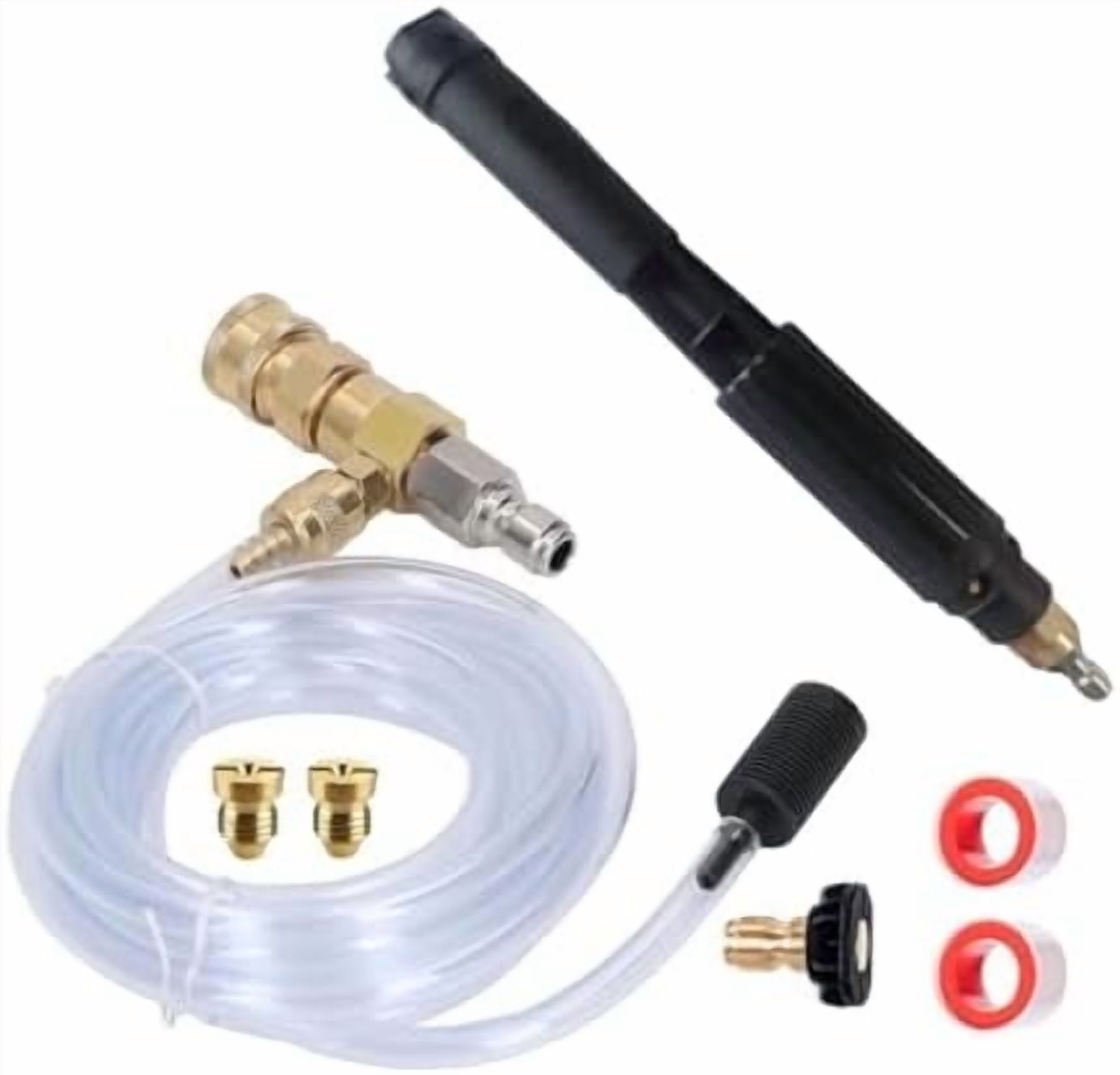 Pressure Washer Chemical Injector Kit With Big Flow Soap Nozzle ...