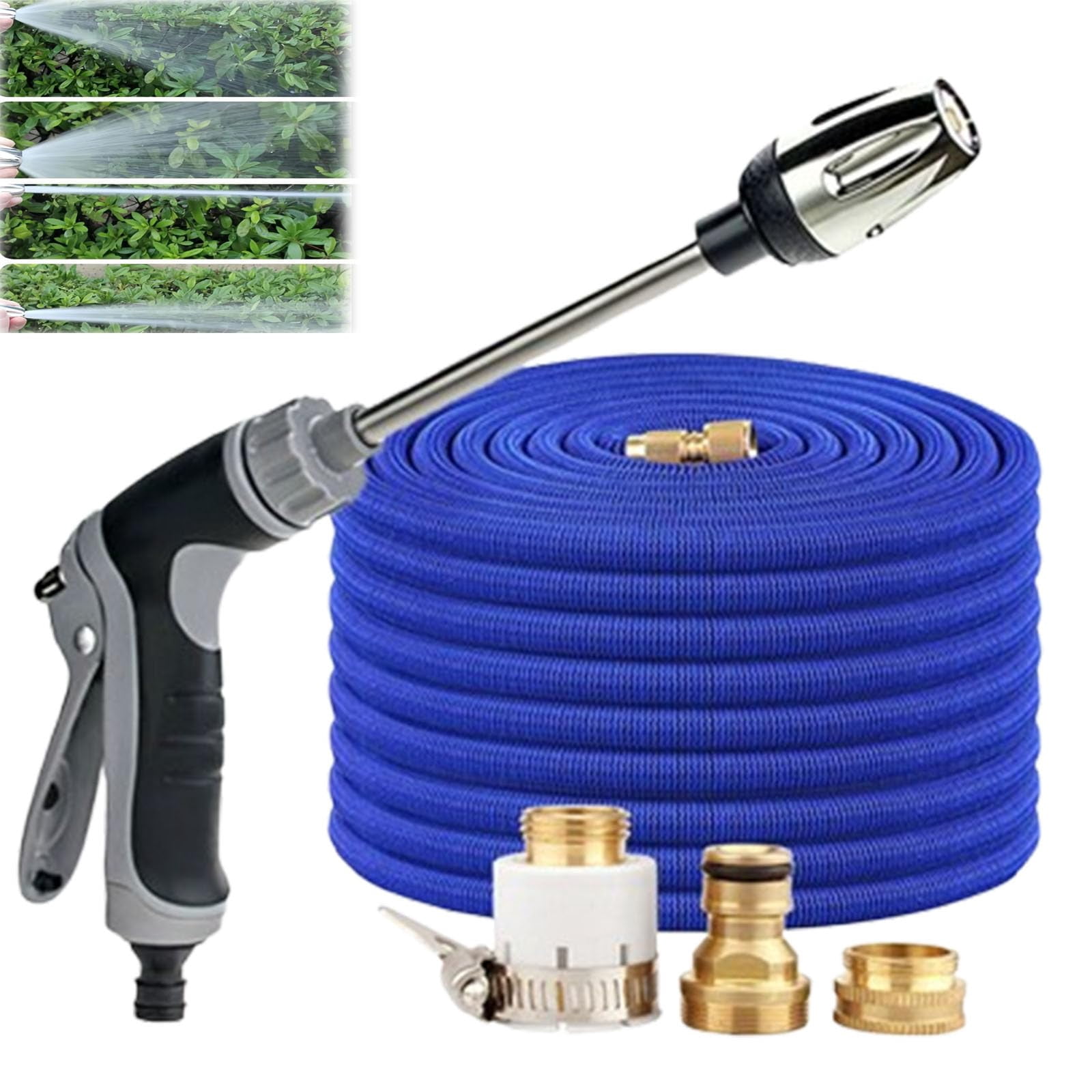 Pressure Washer, Cordless Pressure Washer with Spray Nozzle, 360° Rotating for Three Spray Modes,Fits Almost Any Garden Hose