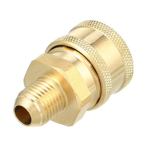 Pressure Washer Coupler Female Washer Gun Adapter Universal for Car Brass M14 x 1.5 43mm Length