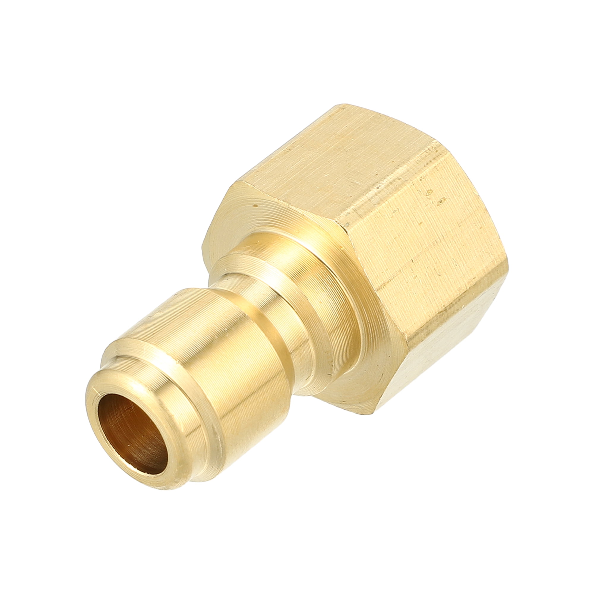 Pressure Washer Coupler Washer Gun Adapter Universal for Car Brass M18 x 1.5 Copper Tone