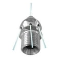 Pressure Washer Drain Sewer Cleaning Jetter Nozzle 7 Jets Male 1/4inch