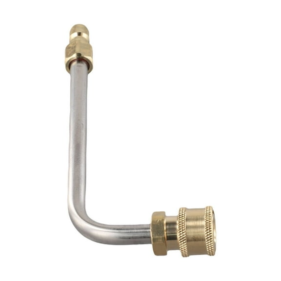 Pressure Washer Extension Wand Quick Connect Washer Lance Gutter Cleaning Tools 90 Degree