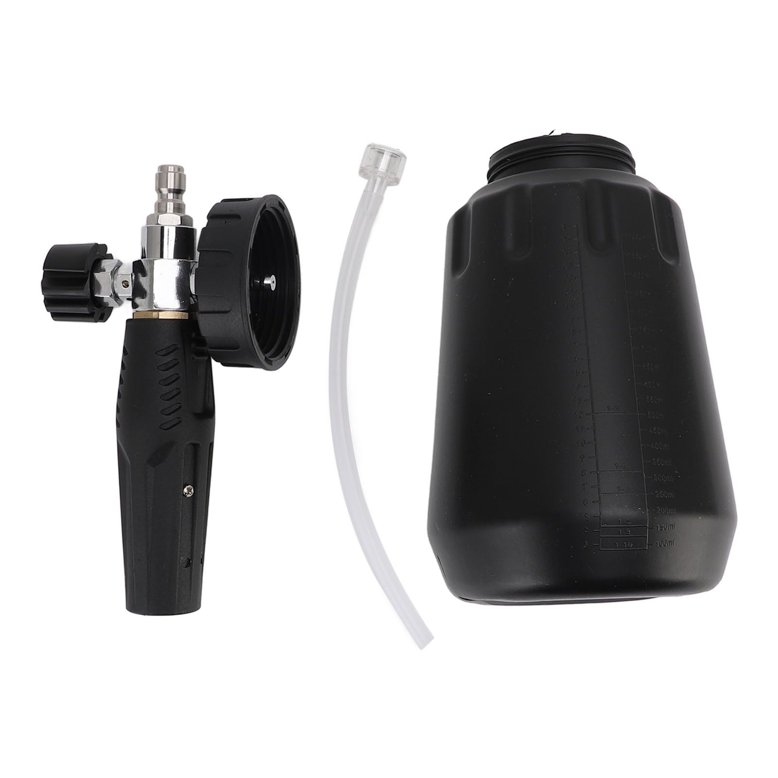 Pressure Washer Foam Dispenser, Large Capacity Pressure Washer Foam Cannon Sturdy Efficient Use 1000ML  For Car Washing