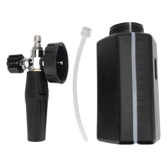 Pressure Washer Foam Sprayer, Lightweight Portable 1000ML Pressure Washer Foam Cannon Handheld For Lawn Fertilization