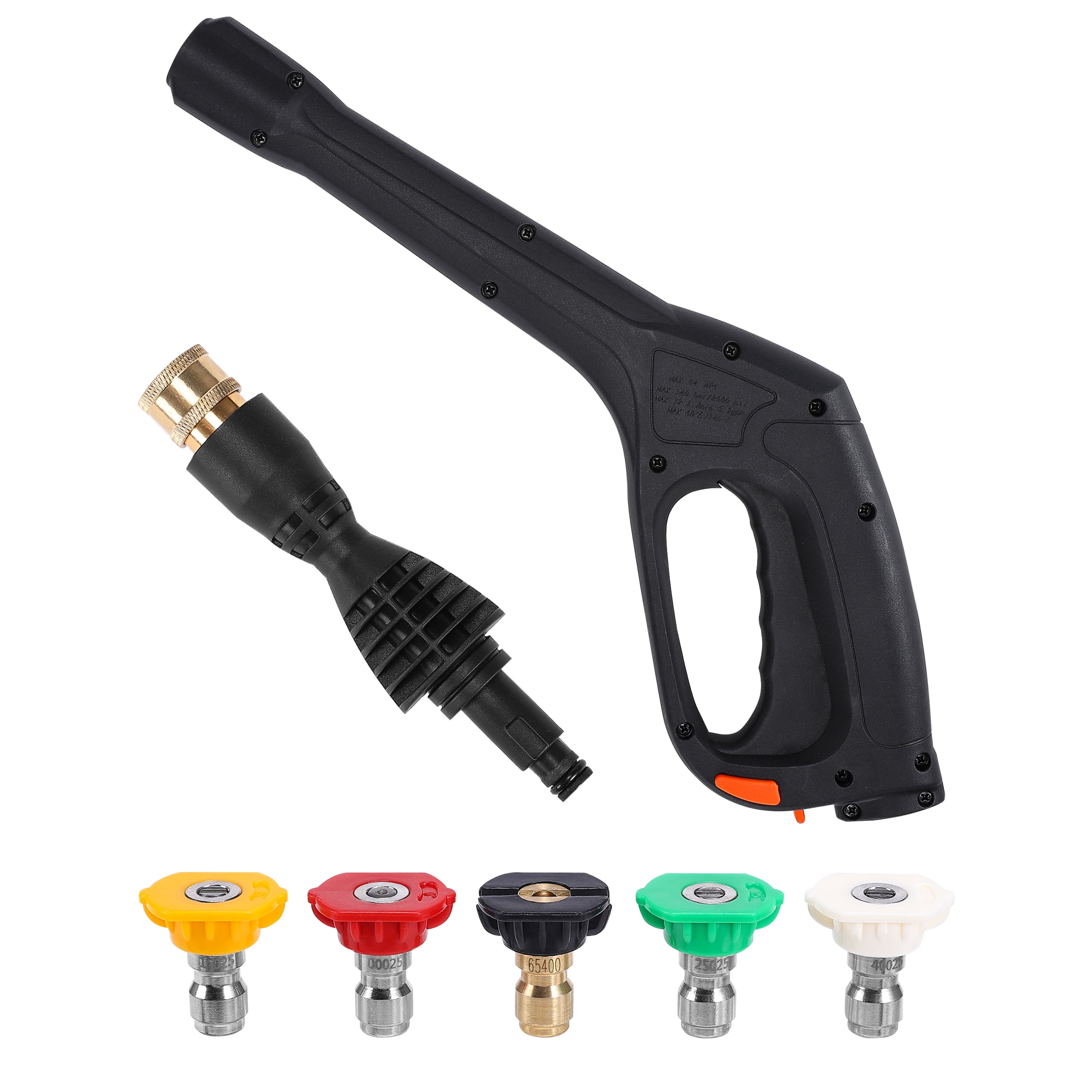 Pressure Washer Gun Kit with 5 Nozzles Compatible with Some of