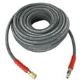 thumbnail image 1 of Pressure Washer Hose 3/8 Inch x 100ft 6000 PSI - Non-Marking R2 Gray - 2-Braid High Pressure Replacement Hose for Gas & Electric Pressure Washers, 1 of 7