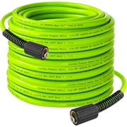 Pressure Washer Hose 30 FT, 3600 PSI Flexible Kink Resistant Power Washer Hose Replacement, Pressure Hose Extension with 1/4 Quick Connect, Green