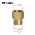 Pressure Washer Hose Extension Connector Male Thread Female Hose