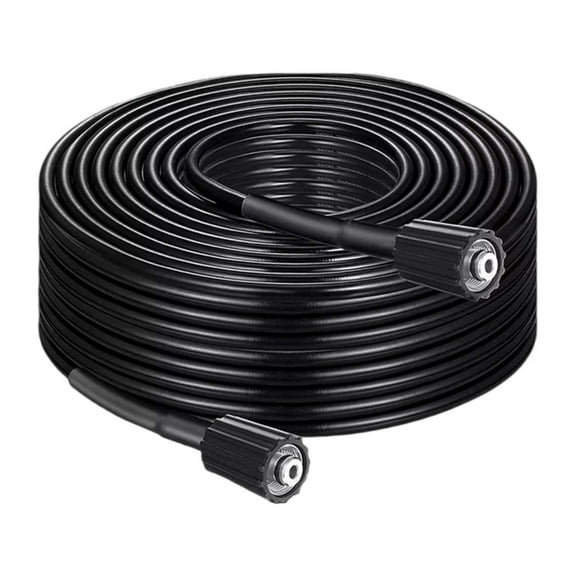Pressure Washer Hose, High Pressure Car Wash Machine Pipe 15M M2214 Explosion Proof Water Hose 3200 PSI for Vehicle & Surface Cleaning