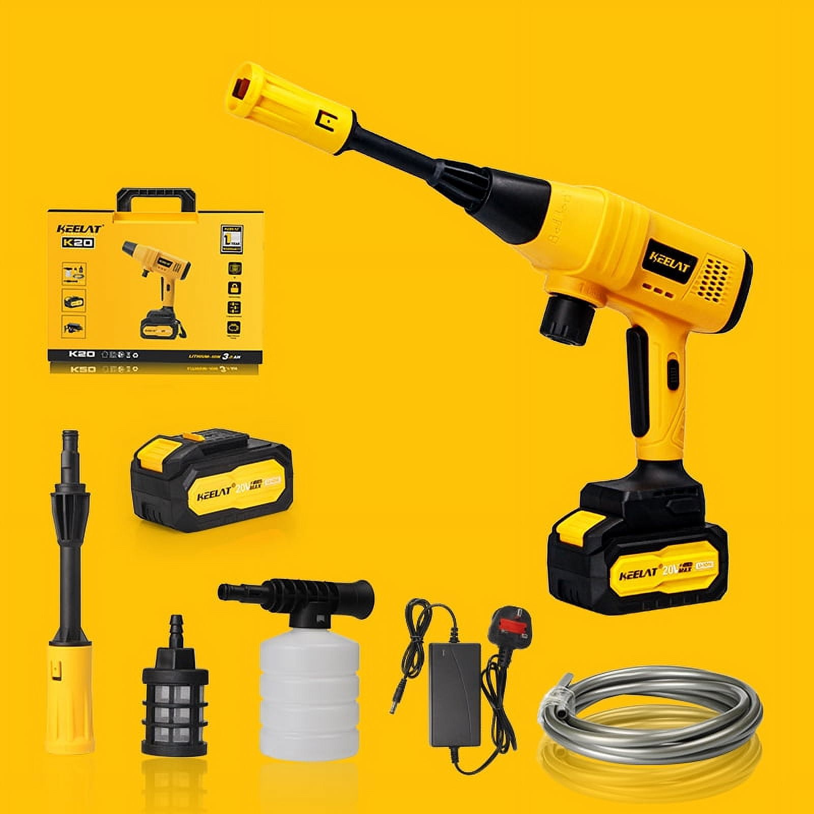 Pressure WasherKPW005 Brushless Water Jet Cordless High Pressure Car