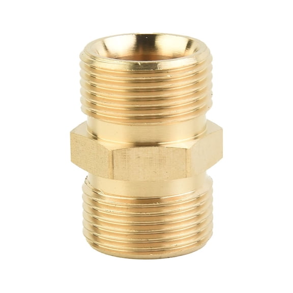 Pressure Washer Outlet Pressure Washer Robust Brass M22/15Mm To Male Adaptor For Karcher Pressure Washer Pumps Replace Part