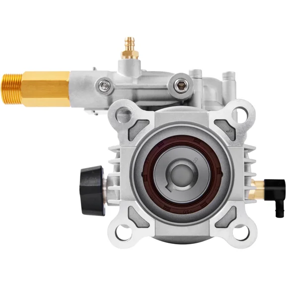 Pressure Washer Pump, 3/4" Shaft Horizontal, 3400 PSI, 2.5 GPM, Replacement Power Washer Pumps Kit, Parts Washer Pump, Compatible with Honda, Simpson, RYOBI, Briggs & Stratton, Subaru, Craftsman