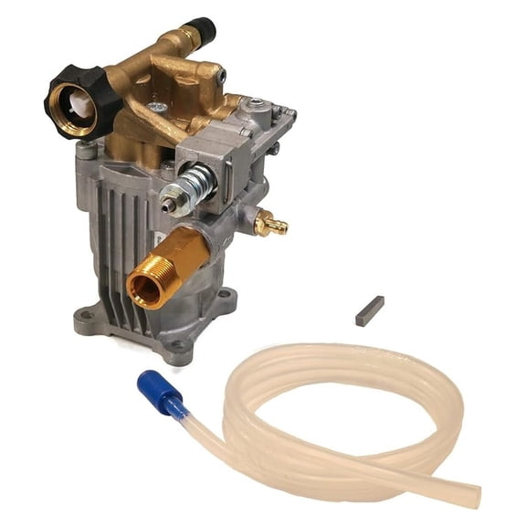 Pressure Washer Pump 3000 PSI 2.5 GPM - RY80030 Replacement Water Pump for Gas Pressure Washers, 3/4 Inch Shaft, Horizontal Motor Mount
