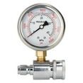 thumbnail image 1 of Pressure Washer Pump 6000 PSI Pressure Gauge Meter Quick Connect Socket and Plug, 1 of 5