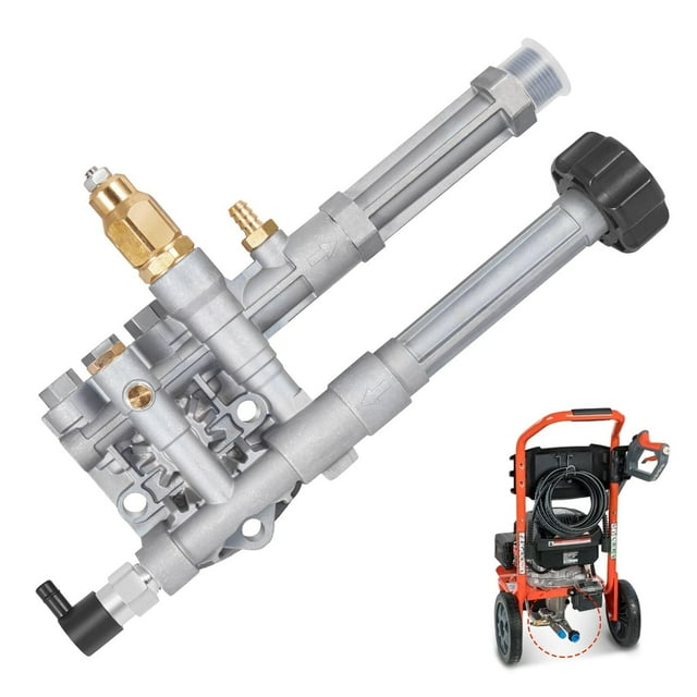 Pressure Washer Pump Head Compatible with AR42940 AR Pump-SRMW2.2G26/ RMW2.2G24 Pump Head AR42518 AR43061 AR42940 Replacement Kit