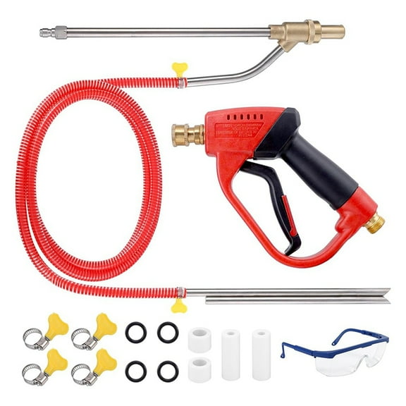 Pressure Washer Sand Kit with , 5000 PSI Sand for Pressure Washer with 4 PCS Replacement Nozzle