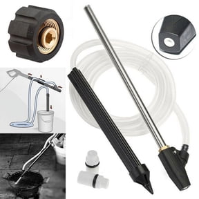 Pressure Washer Sandblasting Nozzle, Wet Sandblaster for Rust Removal Paint Stripping, 2300 Sand Injector Attachment with 1/4" Quick Connect for Power Washer, Outdoor DIGarage Use