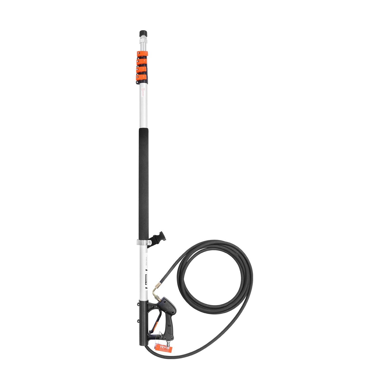 21 ft Adjustable Pressure Washer Wand - 4000 PSI Telescopic Spray Wand with 7 Interchangeable Nozzles