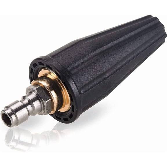 Pressure Washer Tips Turbo Nozzle, Rotating Nozzle with 1/4 inch Quick Connect 2000 PSI, Orifice 2.5 -