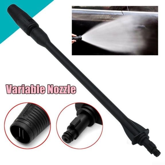 Pressure Washer Trigger Lance Tool Variable Fan Spray Nozzle For Bosch Aquatak