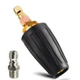 Pressure Washer Turbo Nozzle 3000 PSI Max Rotating Turbo Head Spray