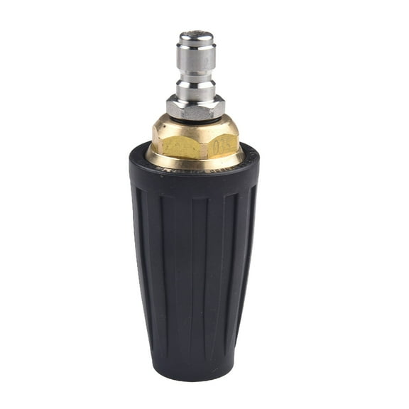 Pressure Washer Turbo Nozzle Replacement 4000 Psi Accessory Parts Protective Sleeve Quick Connect Rotating Rubber