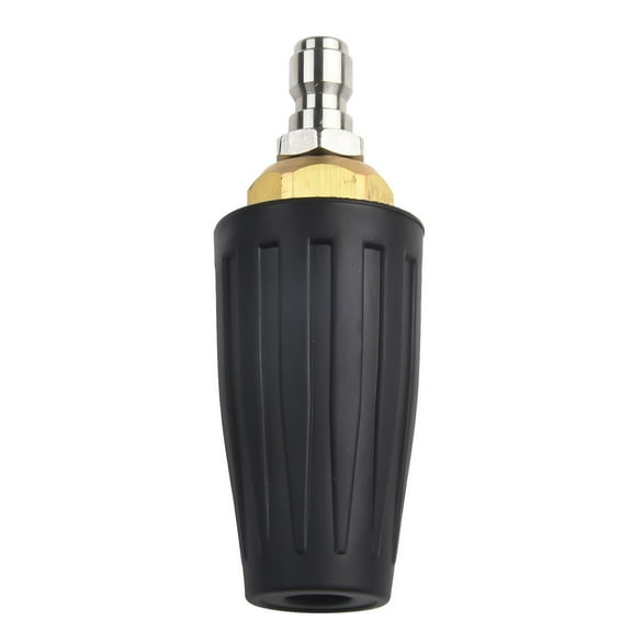 Pressure Washer Turbo Nozzle Replacement 4000 Psi Accessory Parts Protective Sleeve Quick Connect Rotating Rubber