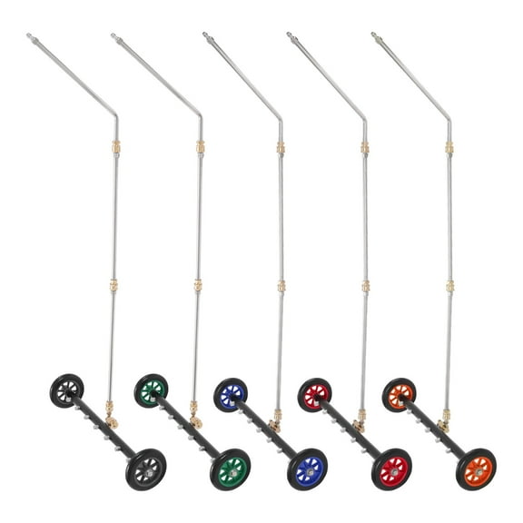 Pressure Washer Undercarriage Cleaner, 22 Inch Under Car Wash Water Broom with 7 Nozzles and Extension Wands, 1500-4000psi