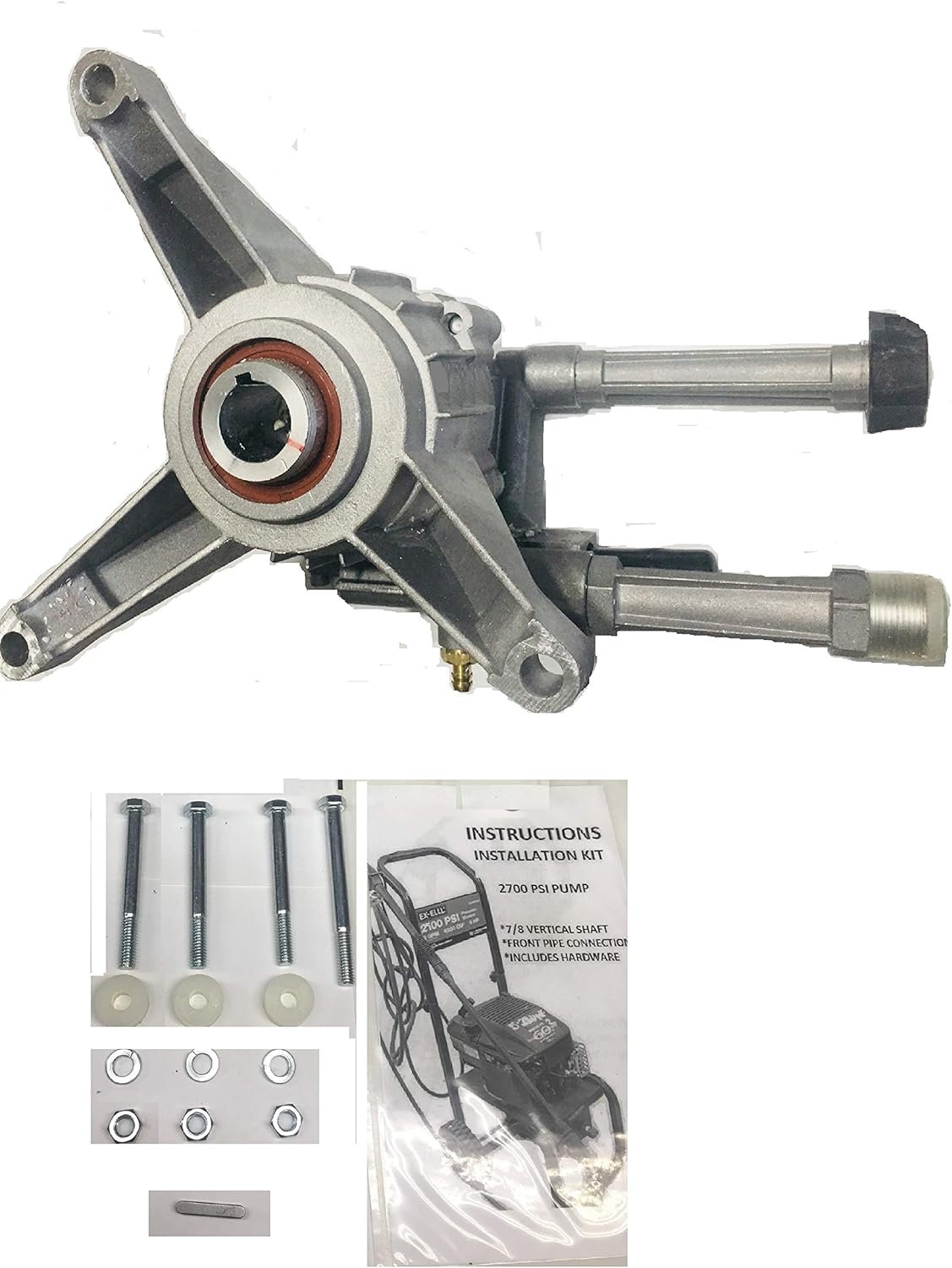 Pressure Washer Vertical Replacement Pump KIT Replaces A07908 PWH2500