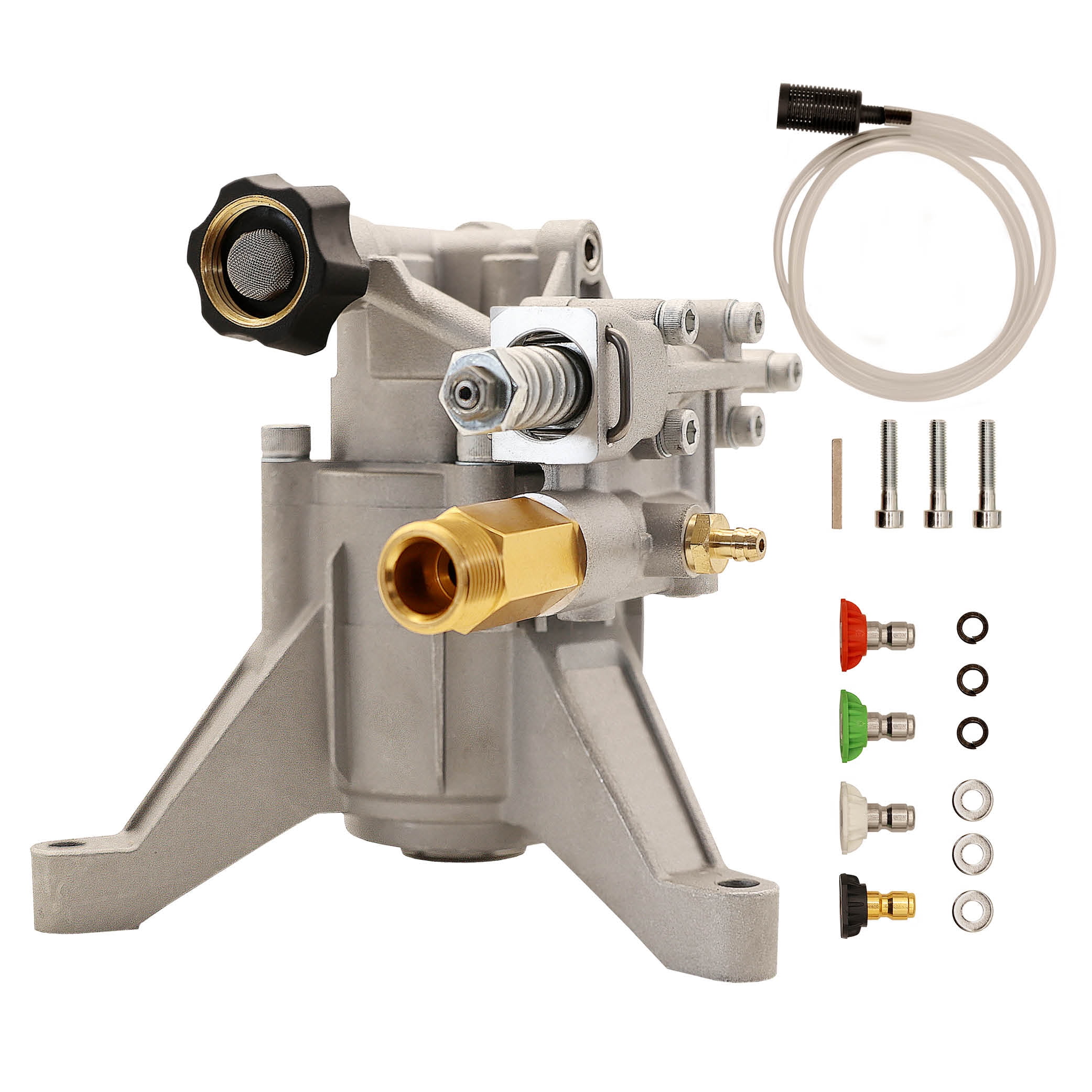Pressure Washer Water Pump - 7/8" Vertical Shaft, 3000 PSI, 2.5 GPM ...