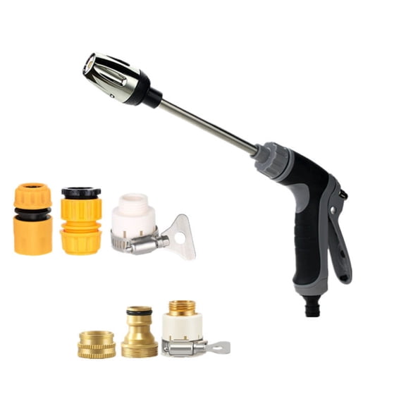 Pressure Washer, With 6 Nozzles Compact Portable Design Ideal For Patio Deck Driveway Cleaning Home Garden Car Rv Outdoor Work*