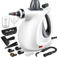 thumbnail image 1 of Pressurized Handheld Multi-Surface Natural Steam Cleaner with 12 pcs Accessories, Multi-Purpose Steamer for Home Use, Steamer for Cleaning Floor, Upholstery, Grout and Car, 1 of 8