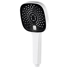 Pressurized Handheld Showerhead with Four-Gear Adjustment, Self-Cleaning Nozzles, Leak-Proof Design, and Oversized Panel for Ultimate Shower Experience
