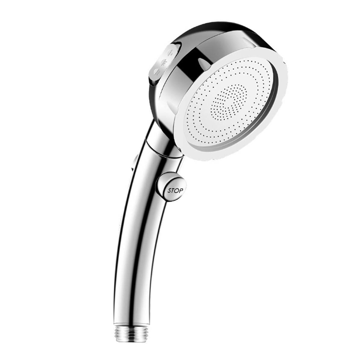 A Pressurized Shower Head, 3-position Handheld Shower Head with On/Off ...