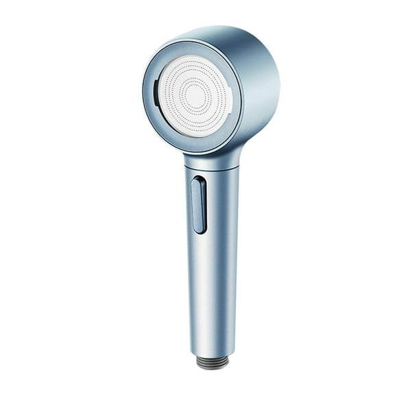 Pressurized Shower Head, Rotating Nozzle, 360 Degree Adjustable Handheld Showerhead with Multiple Spray Modes, Nonclogging ABS Material, Easy Installation, Durable Bath Accessory