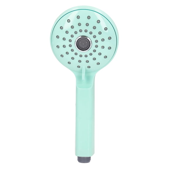 Pressurized Shower Head, Rust Resistant ABS shower head, High Pressure with 2 Modes, Universal Handheld Shower Head to Increase Pressure (Mint Green)