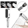 thumbnail image 1 of Pressurized Shower Head Set - Large Water Volume Hand Shower Head for Home Bathroom and Bathtub Faucet Solutions, 1 of 9
