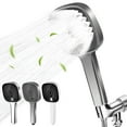thumbnail image 1 of Pressurized Showerhead, Large Output Sailor Style Handheld Shower Faucet, High Pressure Bathroom Sprayer for Home Use, Professional Water Saving Shower Head for Daily Bathing, by UKHCCC, 1 of 9